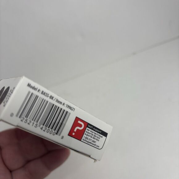 Maxell B-13 Bass Earbuds with Microphone Black 52" Cord 199621 - Picture 5 of 5